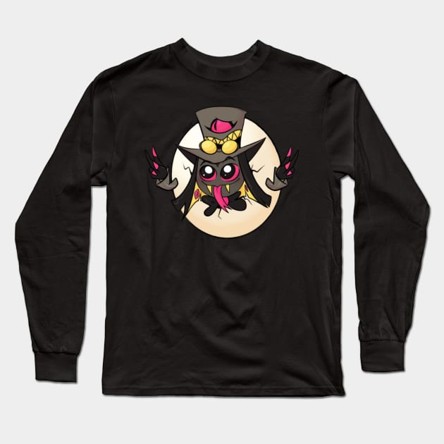 Sir Pentious Egg boy Hazbin hotel fanart by anshiehoop Long Sleeve T-Shirt by Anshie Hoop Shop